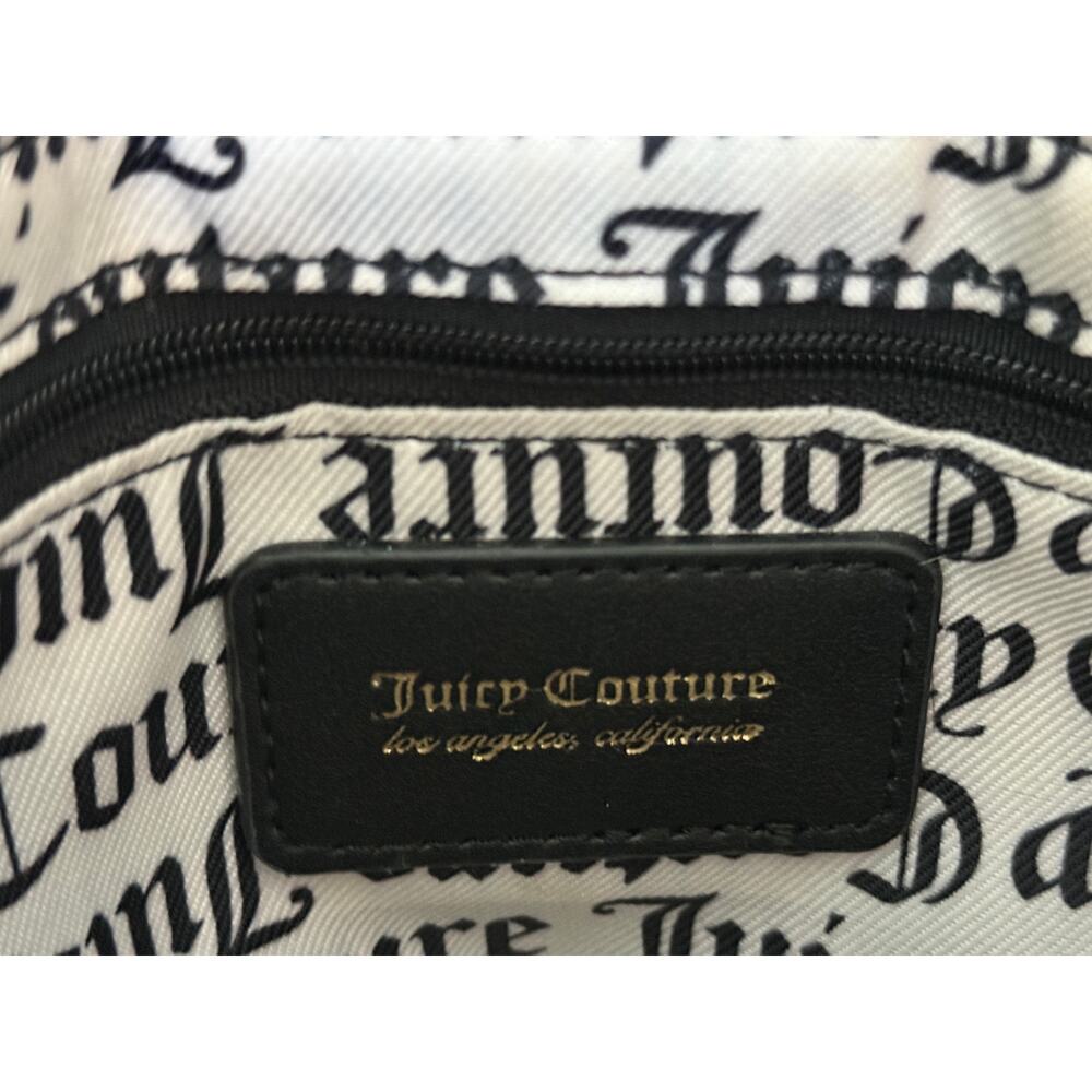 Juicy Couture Black & Grey Mini Tote Bag - Picture 2 of 9